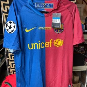 Fc Barcelona Final Roma 2009 Home Kit